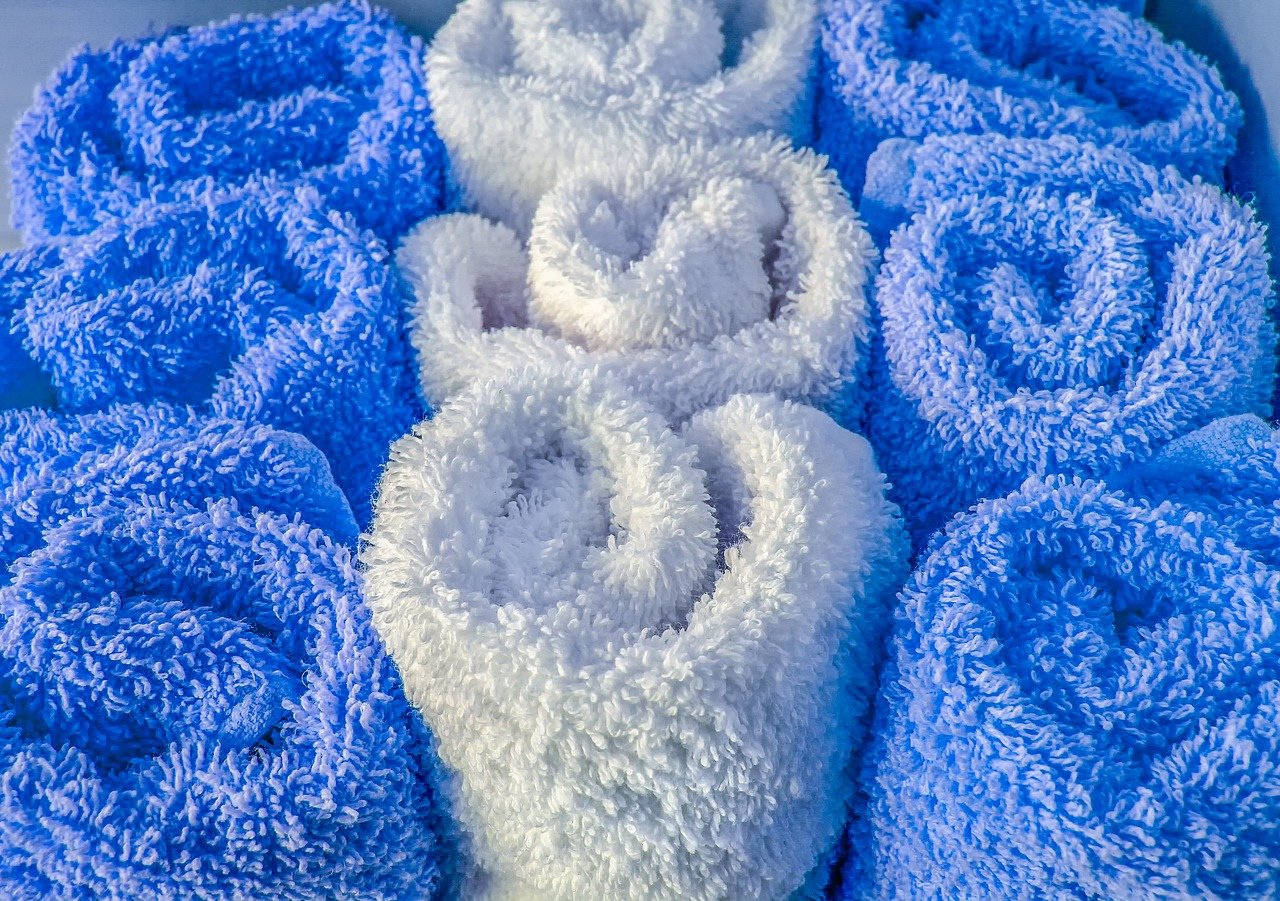 wool, fluffy, towel